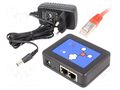 Interface converter; Ethernet,UART,USB; 82x65x25mm; 5VDC; ABS ELATEC TC1K-BT1EU