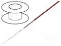Wire: coaxial; RG178B/U; stranded; CCS; FEP; brown or white; 1.8mm HELUKABEL RG178B/U