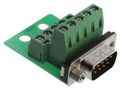 D SUB CONN, STANDARD, PLUG, 9POS DGB9MT1