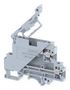 TERMINAL BLOCK, FUSE, 4POS, 24-12AWG KUDDF4