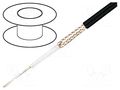 Wire: coaxial; RG316/U; stranded; CCS; PTFE; brown; 2.5mm HELUKABEL RG316/U