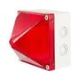 BEACON, CONTINUOUS, FLASHING, 30VDC, RED LED701-02-02 (RED)