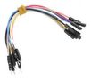 WIRE JUMPER, PLUG-RCPT, 150MM, 10PCS MIKROE-512
