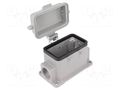 Enclosure for connectors: HDC; size 10B; Han® B; IP65; with cover HARTING 09300101261