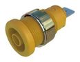 CONNECTOR, 4MM SOCKET, YELLOW, 32A, QC 972356203