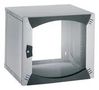 19" WALL CABINET, 12U, STEEL, LIGHT GREY NSYOPB12U4F