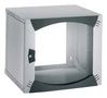19" WALL CABINET, 12U, STEEL, LIGHT GREY NSYOPB12U4FR