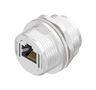 IN-LINE COUPLER, RJ45 JACK, 8P8C, CAT5E 17-100934