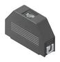 D SUB BACKSHELL, 90/180DEG, DD, ABS 16-001850E