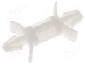 Assembly stud; polyamide; L: 12.7mm; latch/latch; Ø2: 4mm; Ø1: 4mm ESSENTRA RI-DLCBS-3-8-01