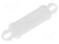 Assembly stud; polyamide; L: 11.1mm; latch/latch; Ø2: 2.54mm ESSENTRA RI-DLCBST-7-01