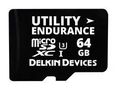 FLASH MEMORY CARD, MICROSD, 64GB, PSLC S364FSTL2-U3000-3