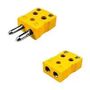 THERMOCOUPLE CONN, TYPE J, PLUG/RCPT JS-J-MQ+FQ