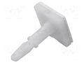 Self-adhesive holder; polyamide; L: 11.1mm; Ø2: 3.18mm ESSENTRA RI-LCBSBM701ART