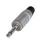 AUDIO CONN, 2P MONO PLUG, 6.35MM, CABLE NYS225L