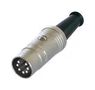 A/V CONN, DIN, PLUG, 7POS, CABLE NYS323