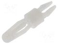 PCB distance; polyamide; L: 3.2mm; snap fastener; natural; UL94V-2 ESSENTRA RI-LMSP-2-01