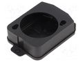 Socket cover; XLR socket; IP42; XLR standard; 19x24mm NEUTRIK NTR-SCDX