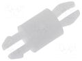 Assembly stud; polyamide; L: 4.8mm; latch/latch; Ø2: 3.18mm ESSENTRA RI-MSPM-3-01