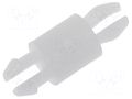 Assembly stud; polyamide; L: 4.8mm; latch/latch; Ø2: 3.18mm ESSENTRA RI-MSPM-3-01