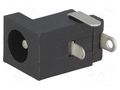Connector: DC supply; socket; male; 3A; angled 90°; on PCBs; THT LUMBERG 1613-21