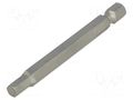 Screwdriver bit; hex key; HEX 5mm; Overall len: 70mm WIHA WIHA.7043Z/50/70