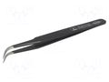 Tweezers; 120mm; for precision works; Blades: curved; ESD; 17g KNIPEX KNP.923875ESD