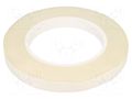 Tape: electrical insulating; W: 12mm; L: 50m; Thk: 0.165mm; white H-OLD HOLD-GL.94-12-50M