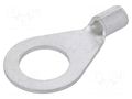 Tip: ring; M8; 1÷2.5mm2; crimped; for cable; non-insulated; tinned JST GS8-2.5