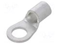 Tip: ring; M6; 6÷10mm2; crimped; for cable; non-insulated; tinned JST GS6-10