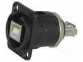 Adapter; USB A socket-back,USB B socket-front; EH; straight SWITCHCRAFT EHUSBBABX