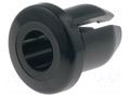 Snap latch; polyamide; black; 1.5÷3.7mm ESSENTRA RI-SLG-1M-B