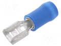 Terminal: flat; 4.8mm; 0.8mm; female; 1÷2.5mm2; crimped; for cable JST FVDDF2-187A-8