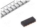 Diode: TVS array; 6V; 1A; 150W; bidirectional; SLP2510P8; Ch: 4; ESD SEMTECH RCLAMP0524PA.TCT