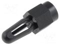 Assembly stud; polyamide; L: 7mm; screwed fole,snap fastener ESSENTRA RI-TCBNT1M3-6-7