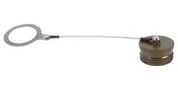 PROTECTIVE CAP W/ROPE & RING, SZ 19/ALUM D38999/32-W-19-N