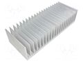 Heatsink: extruded; grilled; L: 100mm; W: 262mm; H: 60mm; aluminium STONECOLD RAD-C26260/100