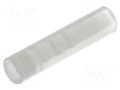 Spacer sleeve; LED; Øout: 4mm; ØLED: 3mm; L: 17.5mm; natural; UL94V-2 FIX&FASTEN FIX-LEDS-17.5