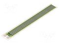 Resistor: thick film; heating; glued; 2.4Ω; 60W; 76.2x9.53x1mm TELPOD GBR619-12-60-2