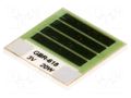 Resistor: thick film; heating; glued; 450mΩ; 20W; 12.7x12.7x1mm TELPOD GBR618-3-20-2