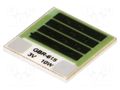 Resistor: thick film; heating; glued; 900mΩ; 10W; 12.7x12.7x1mm TELPOD GBR618-3-10-2