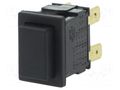 Switch: push-button; Pos: 2; DPST-NO; 12A/250VAC; (ON)-OFF; 8300 BULGIN AE-H8351ABAAAT