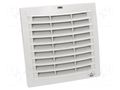 Fan: AC; axial; 230VAC; 263m3/h; 56dBA; IP54; Cutout: 176x176mm STEGO 01882.0-00