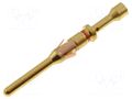 Contact; male; 16; 838,UTG,UTO,UTS,VGE1; gold-plated; 0.13÷0.2mm2 SOURIAU RM24M9K