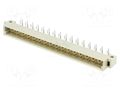 Connector: DIN 41612; socket; male; PIN: 32; angled 90°; 2A; THT HARTING 09021326921