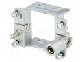 Frame for modules; male; size 6B; Han-Modular®; Modules: 2 HARTING 09140060303