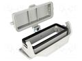 Enclosure for connectors: HDC; size 24B; Han® B; IP65; with latch HARTING 09300240304