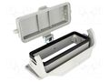 Enclosure for connectors: HDC; size 24B; Han® B; IP65; with latch HARTING 09300240304
