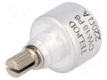 Potentiometer: shaft; single turn; 220Ω; 1W; ±20%; 6mm; linear; THT TELPOD CW-18-220R-P6