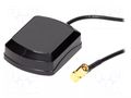 Antenna; automotive,inner; GPS; SMB-B; plug; angled; Len: 5m; magnet JC Antenna GPS-SMB-B